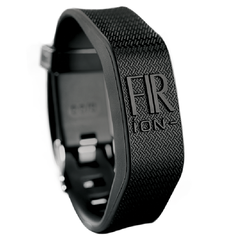 PULSERA FIR POWER TRIPLE BICOLOR ENERGY NEGRO/NEGRO